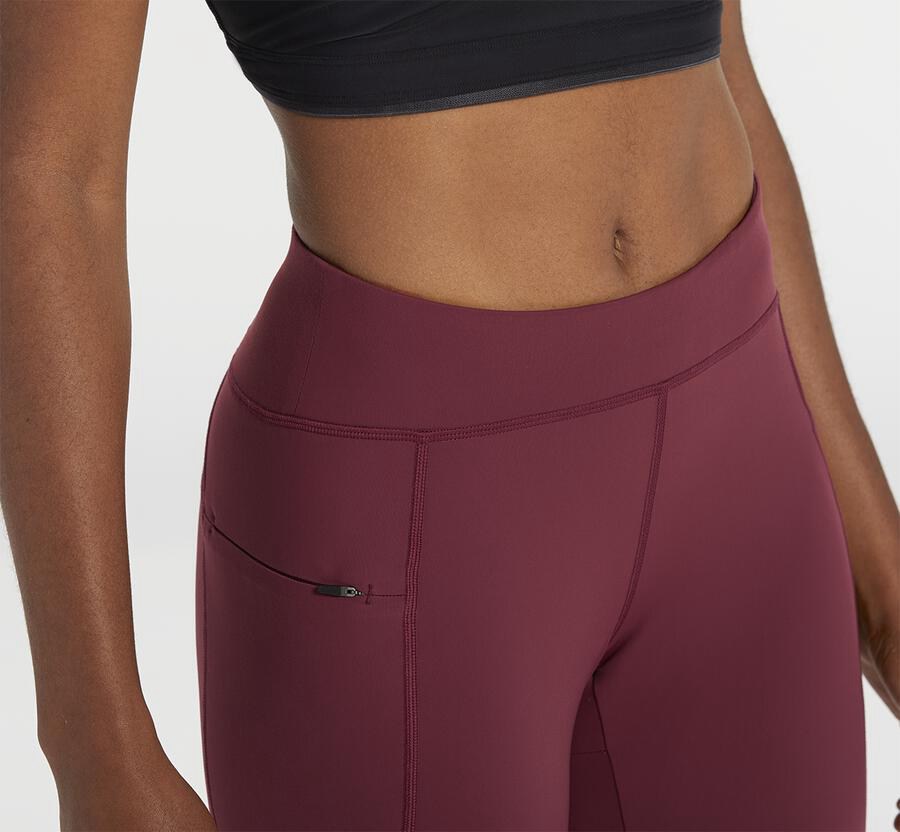 Pantalon Hoka One One Performance Crop Tight Femme - Marron - APY-518632